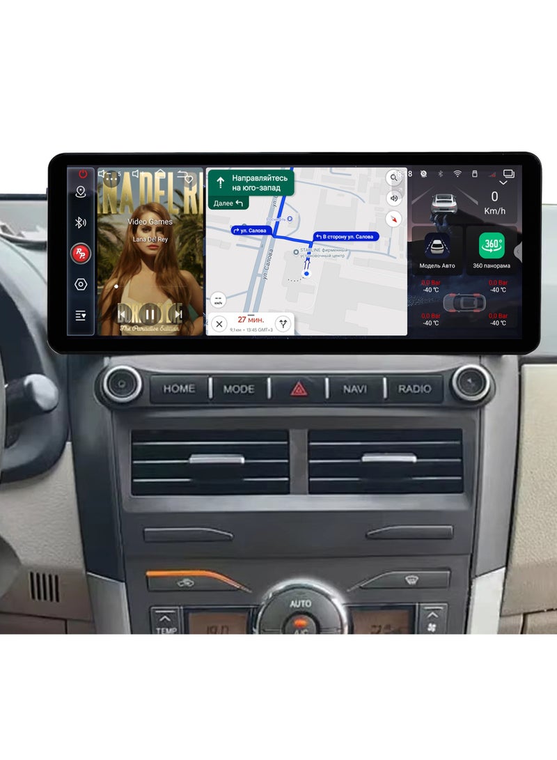 فيريكس نظام ستيريو سيارة أندرويد بشاشة 12.3 بوصة لتويوتا كورولا 2006-2013، ذاكرة وصول عشوائي 4 جيجابايت، ذاكرة تخزين 64 جيجابايت، يدعم Apple CarPlay وAndroid Auto لاسلكيًا، متوافق مع لوحة القيادة الأصلية، نظام ملاحة GPS، مشغل وسائط متعددة، واجهة بلوتوث سريعة. - Image 1